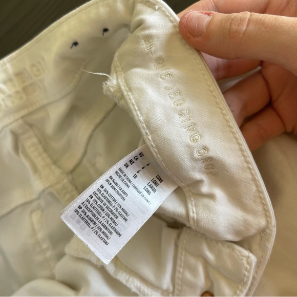 American Eagle White Hi-Rise Skinny Crop - Picture 3 of 3